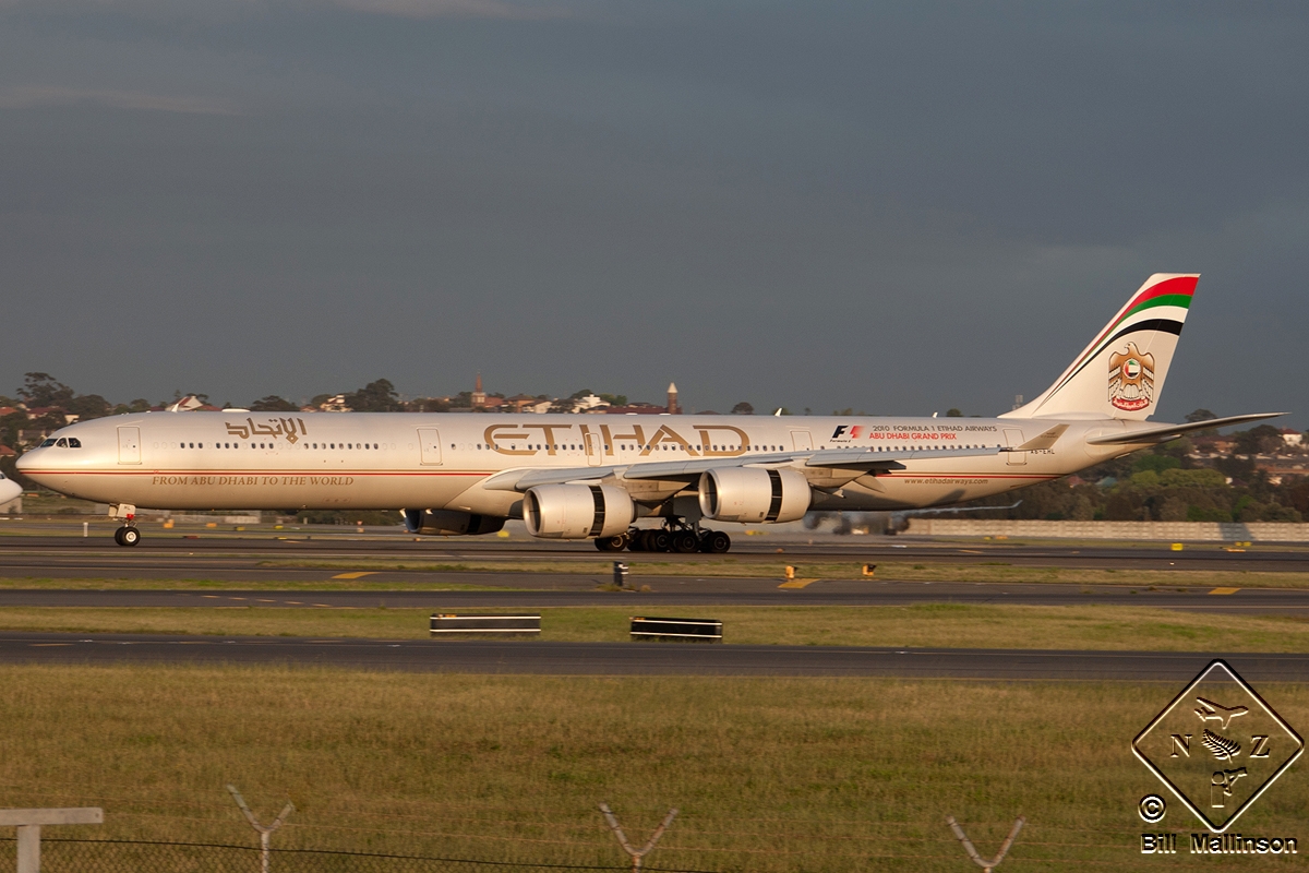 A6-EHL (1040) 2009 Airbus A340-642