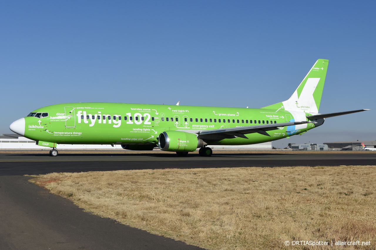 ZS-OAP (24167) 1989 Boeing 737-4S3