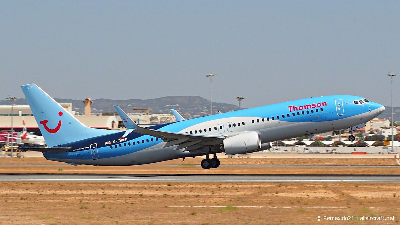 G-TAWF (37244) 2012 Boeing 737-8K5(WL)