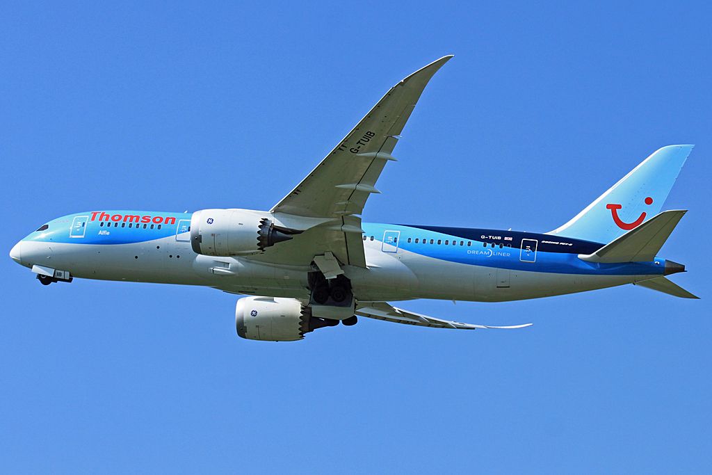 G-TUIB (34423) 2013 Boeing 787-8 Dreamliner