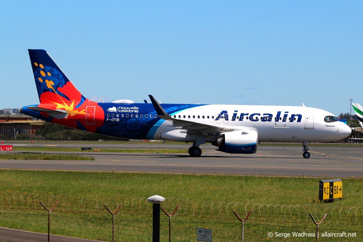 F-OTIB · Airbus A320-271N · (SYD / YSSY)