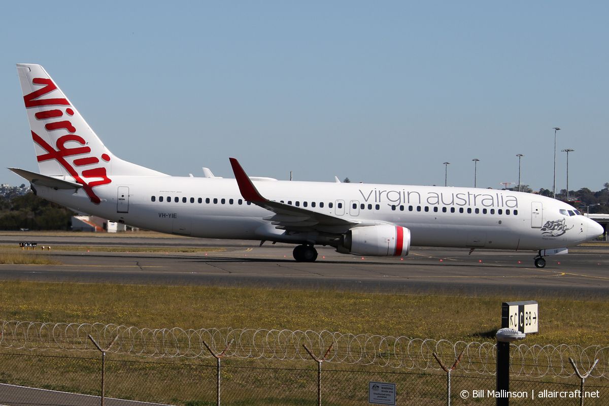 VH-YIE (38708) 2011 Boeing 737-8FE(WL)