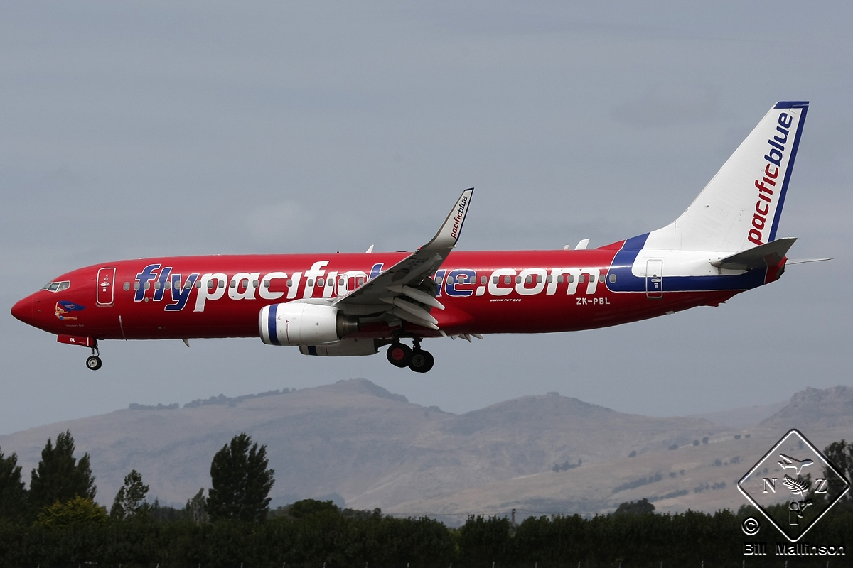 ZK-PBL (36605) 2008 Boeing 737-8FE WL