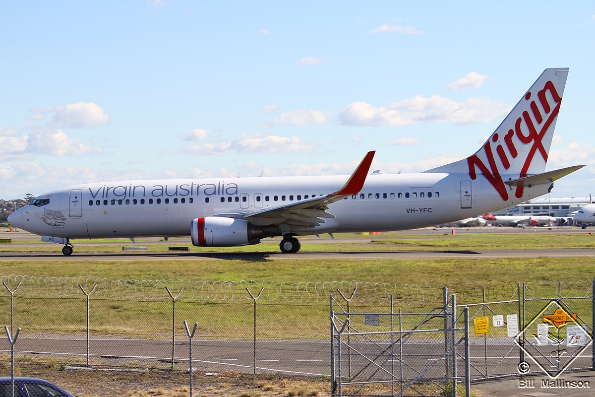 VH-YFC (39413) 2013 Boeing 737-81D(WL)