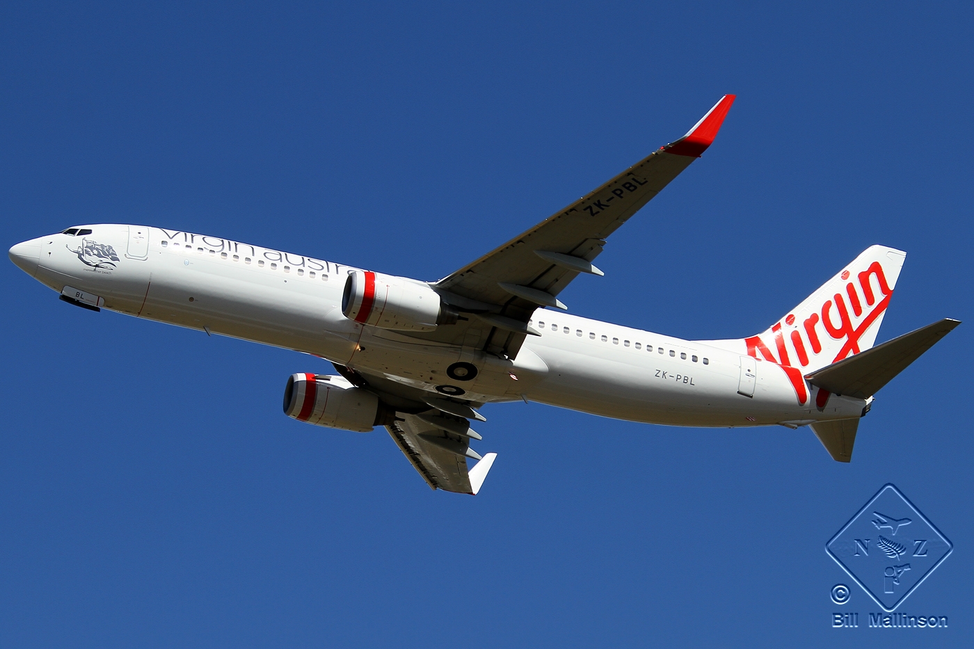 ZK-PBL (36605) 2008 Boeing 737-8FE WL