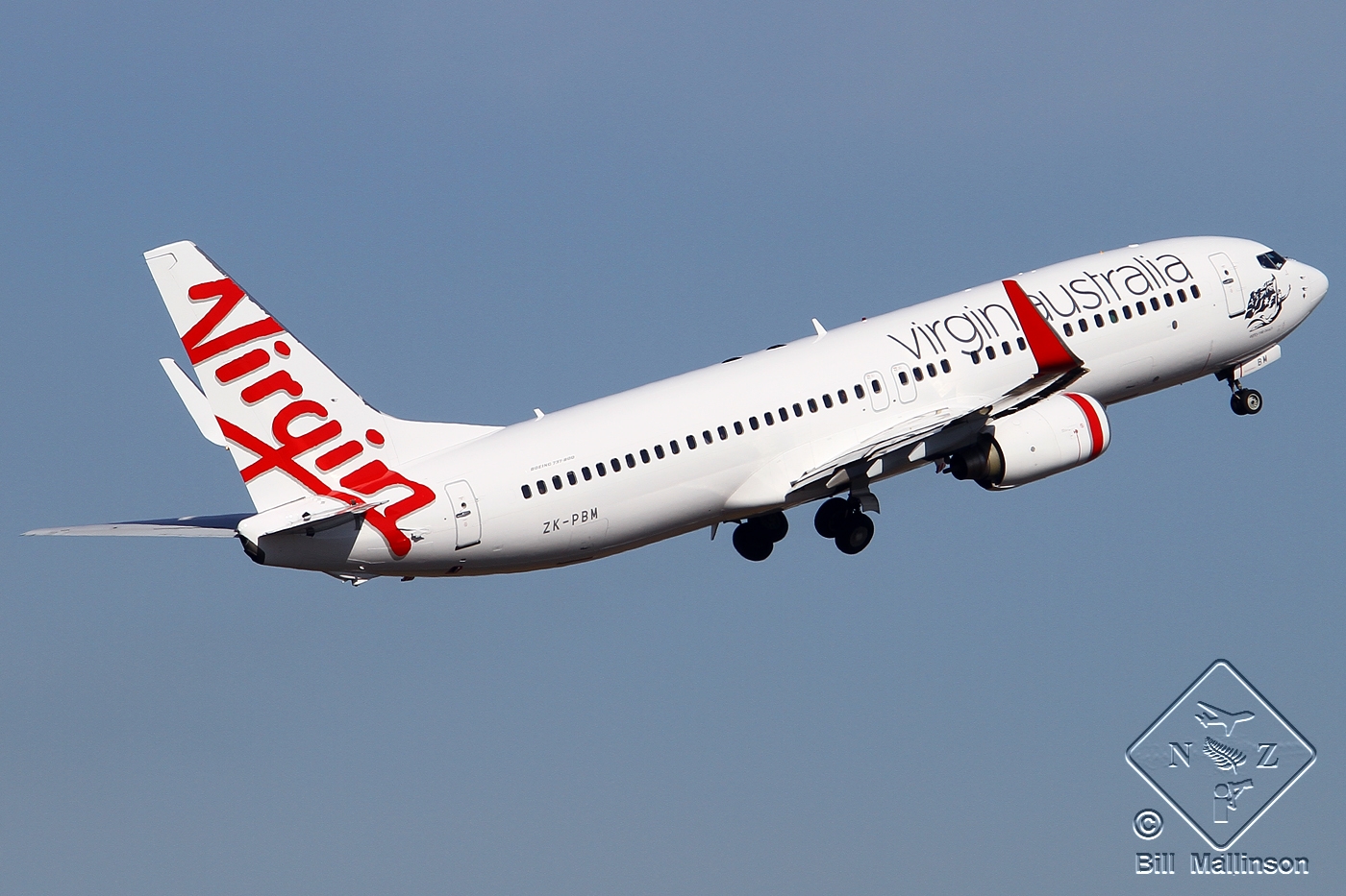 ZK-PBM (36601) 2008 Boeing 737-8FE WL