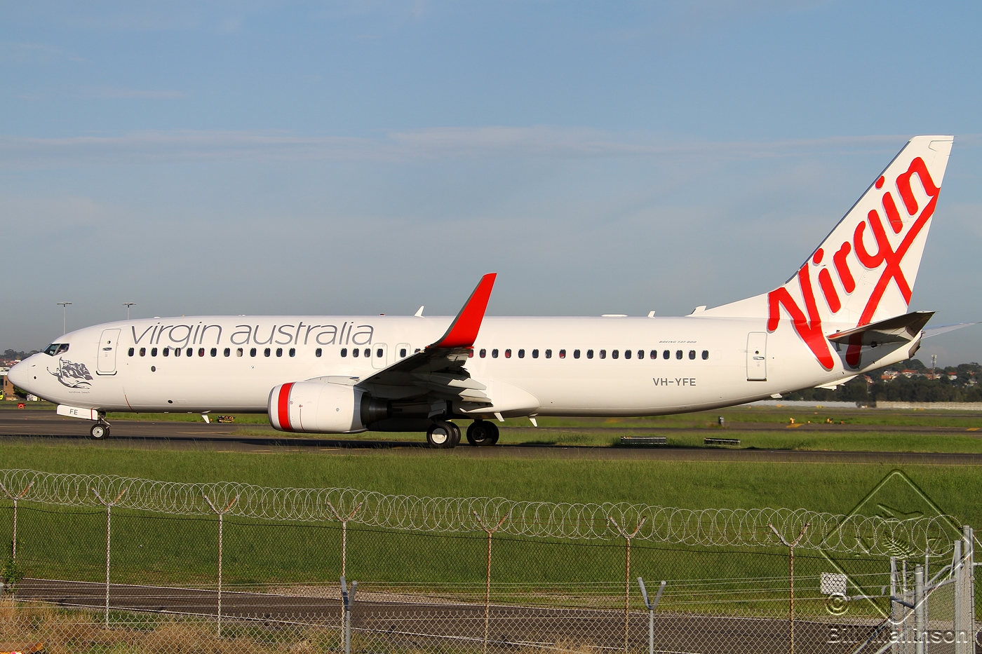 VH-YFE (39414) Boeing 737-81D(WL)