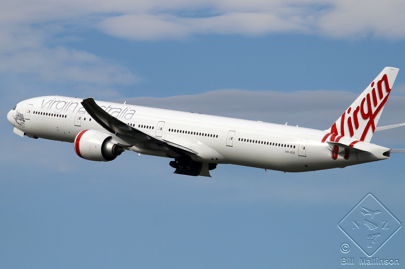 VH-VOZ, (cn 35302), Boeing 777-3ZG/ER