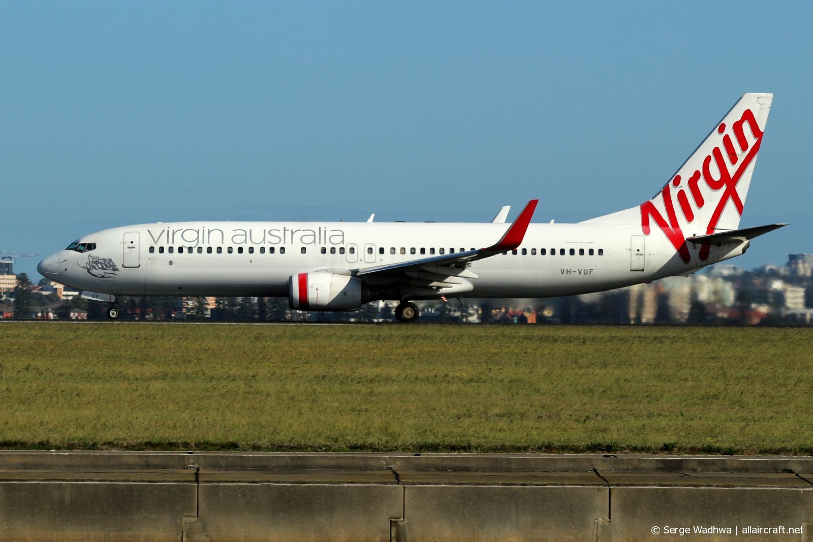 VH-VUF (34168) 2005 Boeing 737-8FE(WL)