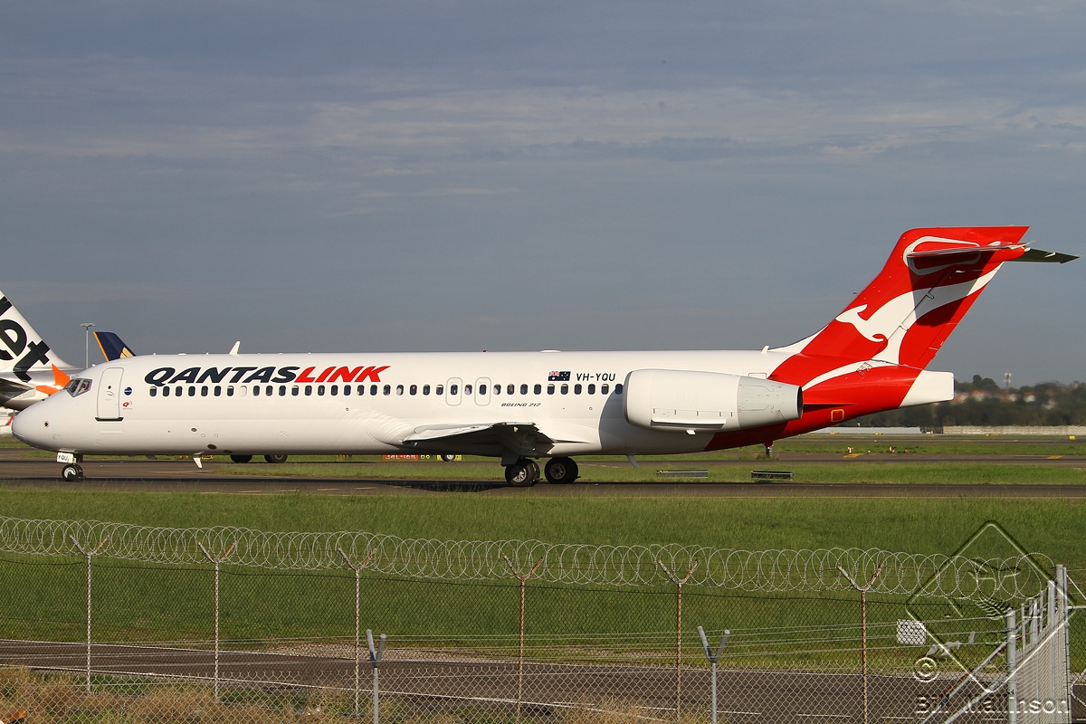 VH-YQU, (cn 55180), Boeing 717-2BL