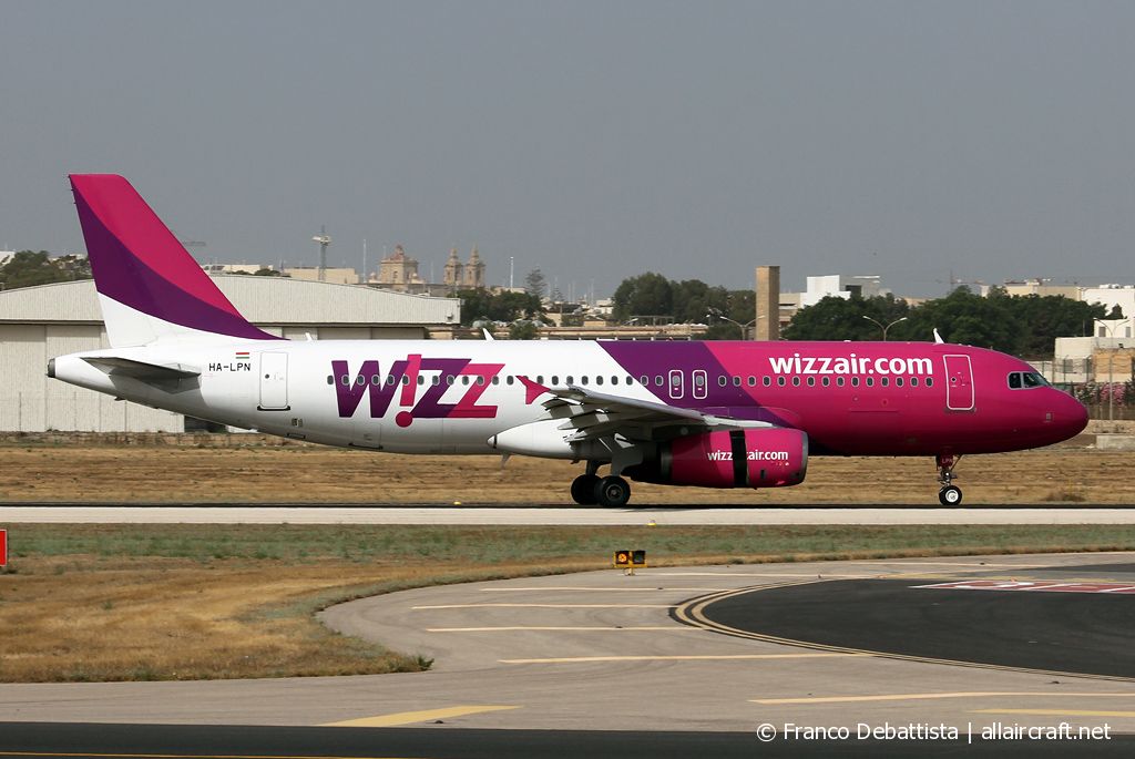 HA-LPN (3354) 2007 Airbus A320-232