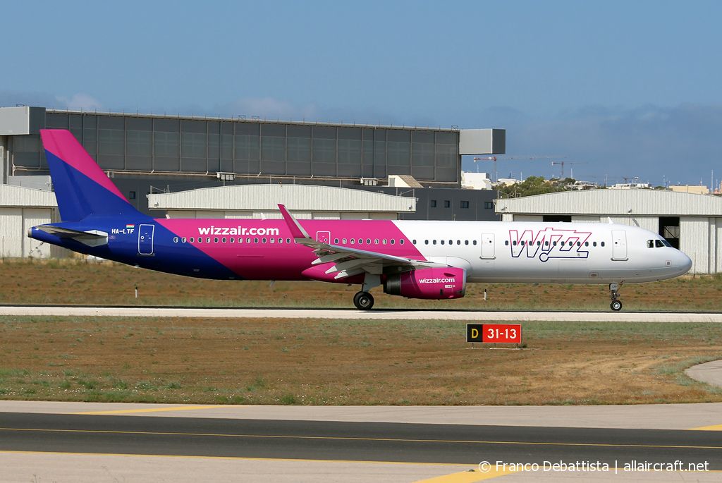 HA-LTF (8323) 2018 Airbus A321-231WL