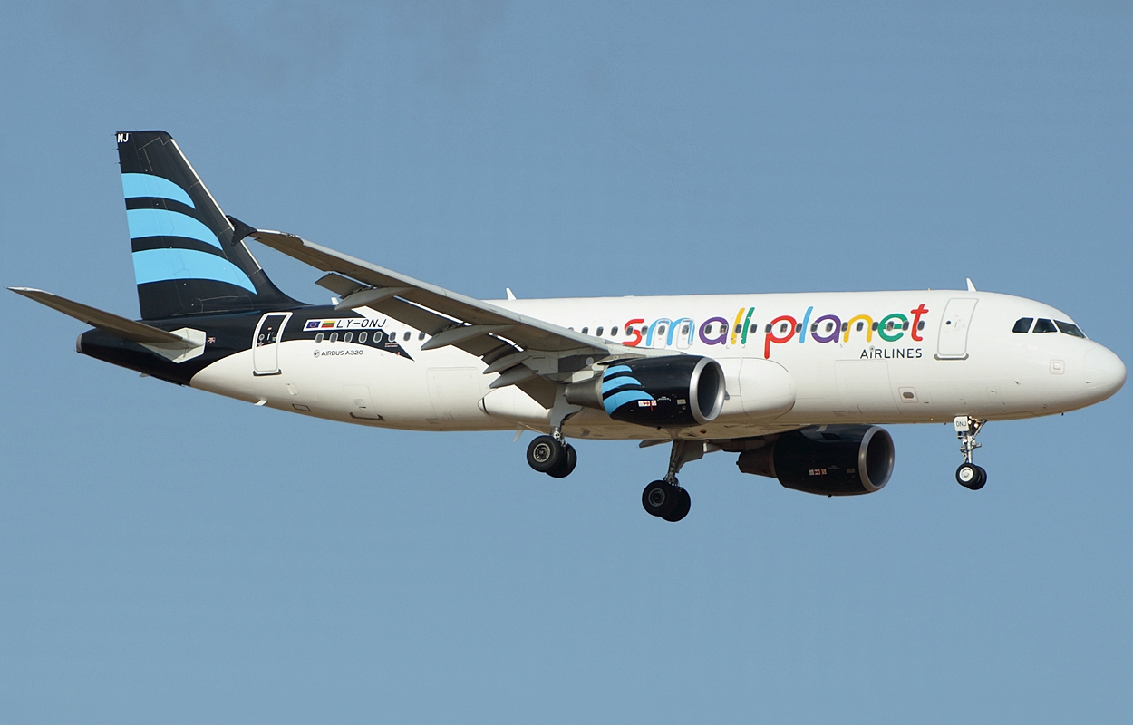 LY-ONJ · Airbus A320-214 · (LPA / GCLP)