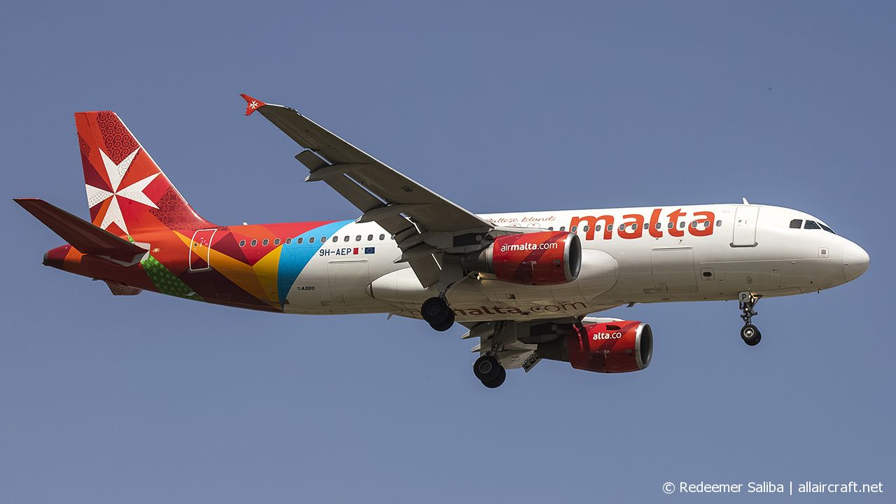 9H-AEP (3056) 2007 Airbus A320-214