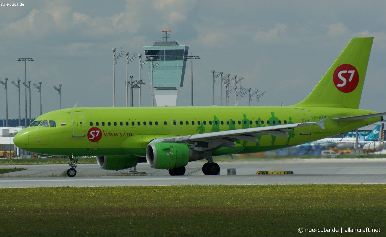 VP-BTW · Airbus A319-114 · (MUC / EDDM)