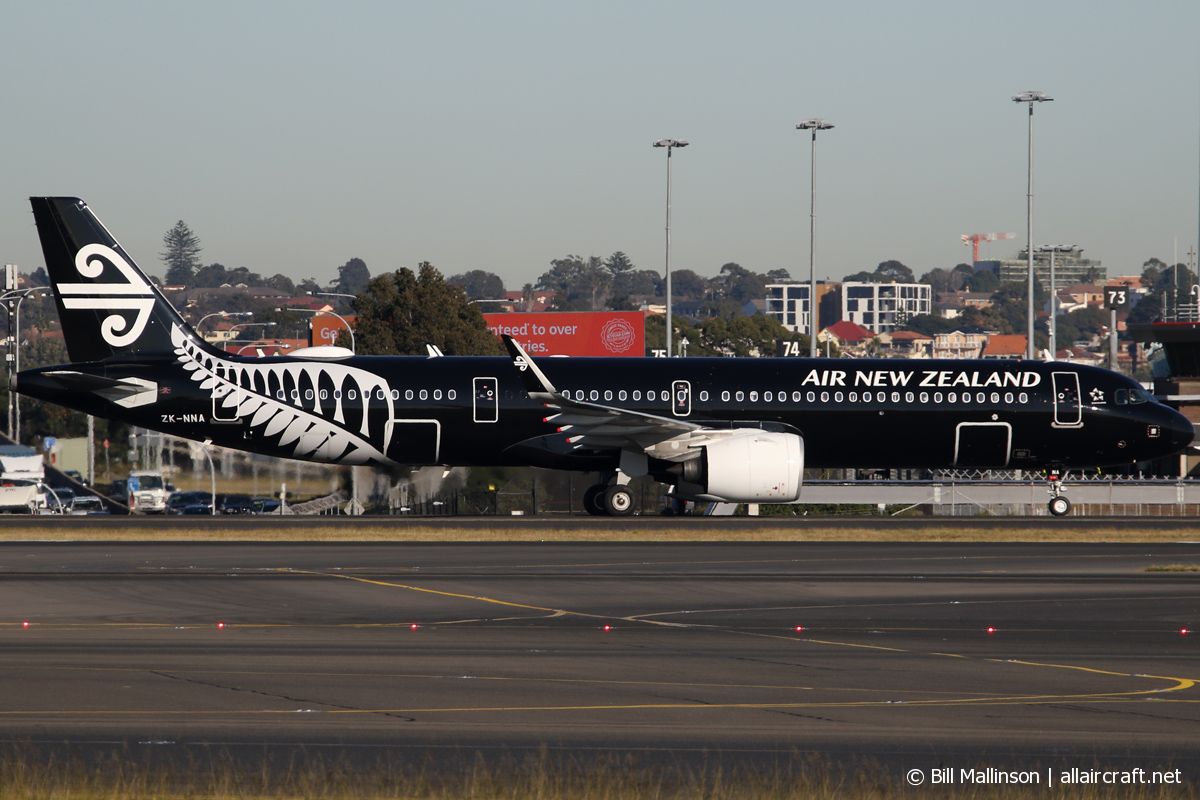 ZK-NNA (8496) 2018 Airbus A321-271NX