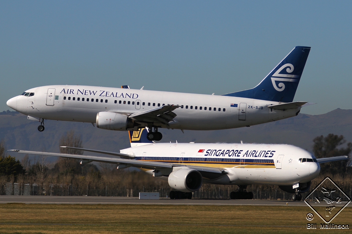 ZK-SJB (cn 28868) Boeing 737-33R