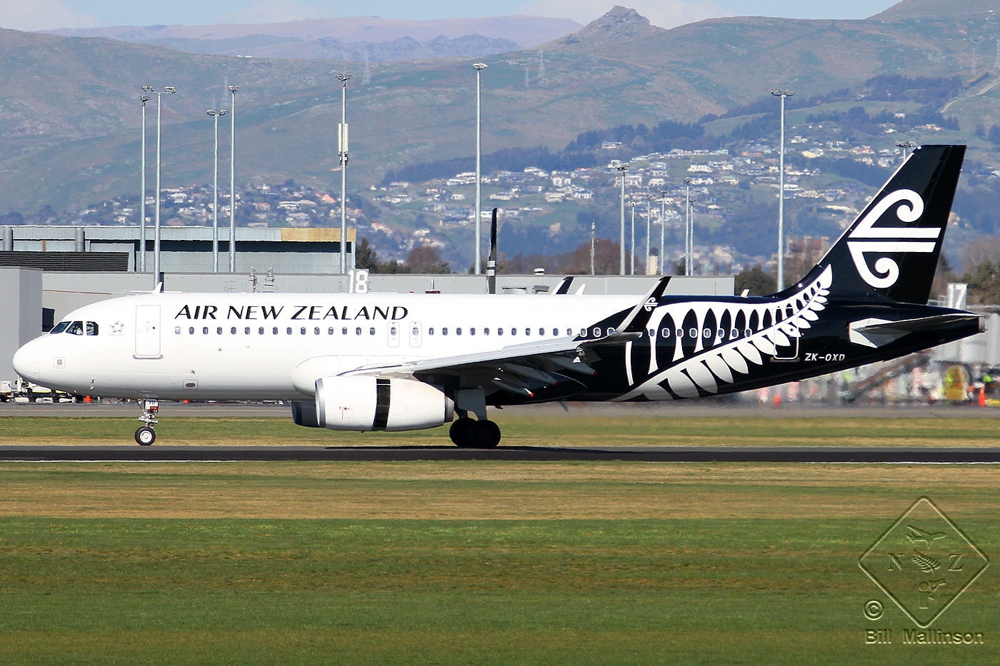 ZK-OXD · Airbus A320-232 · (CHC / NZCH)