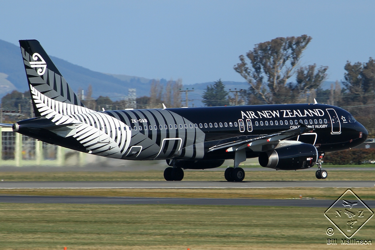 ZK-OAB, (cn 4553), Airbus A320-232