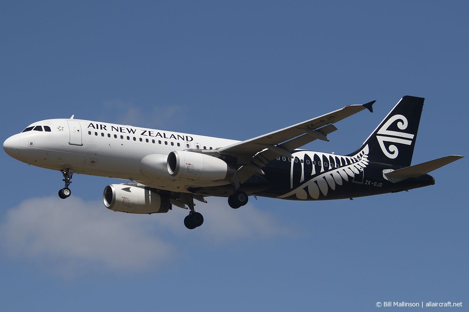 ZK-OJD (2130) 2003 Airbus A320-232