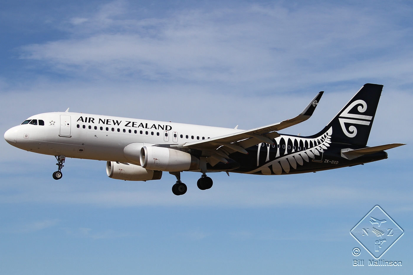 ZK-OXD (5962) 2014 Airbus A320-232(WL)