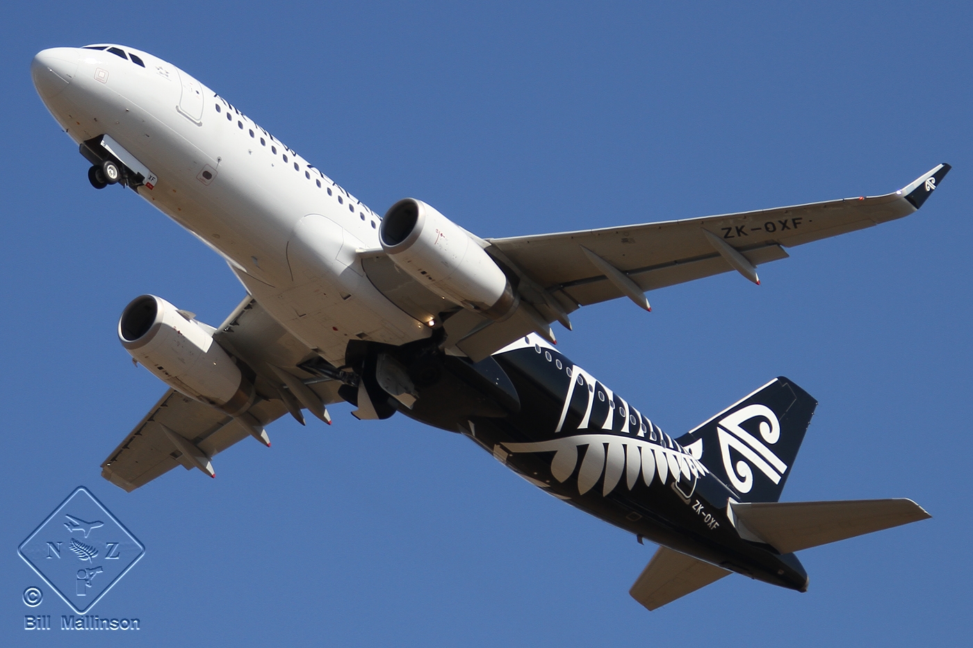 ZK-OXF, (cn 6182), Airbus A320-232