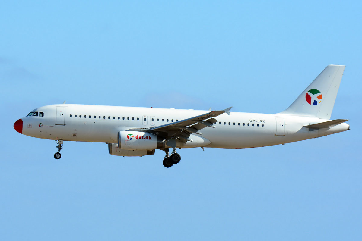 OY-JRK (cn 444) Airbus A320-231