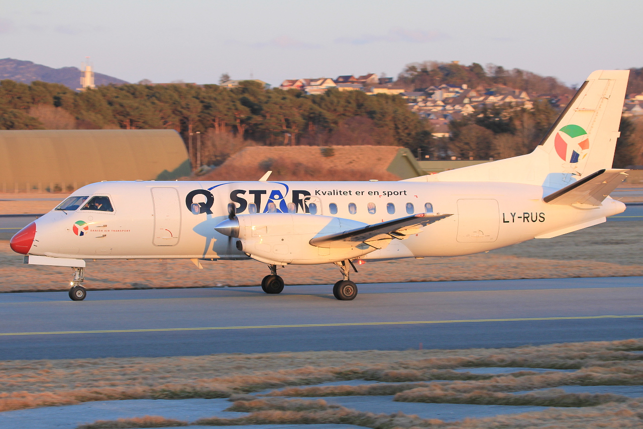 LY-RUS (340A-074) 1985 Saab 340A