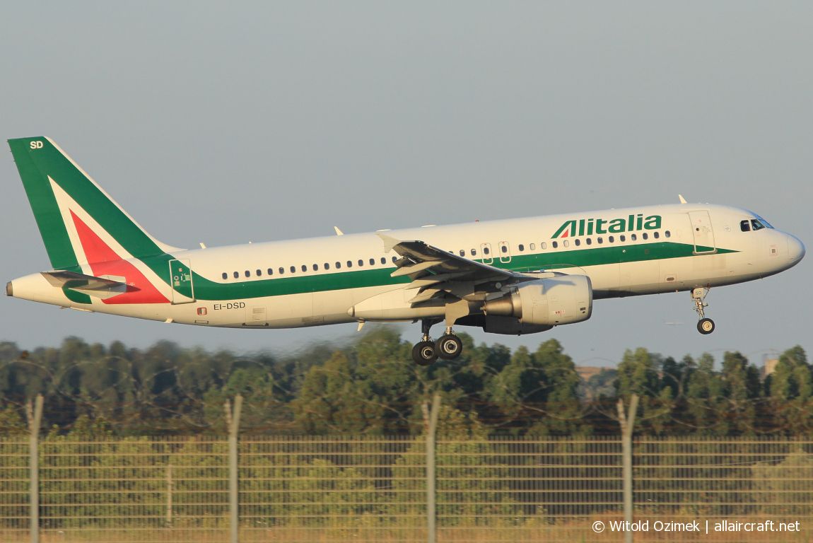 EI-DSD · Airbus A320-216 · (FCO / LIRF)