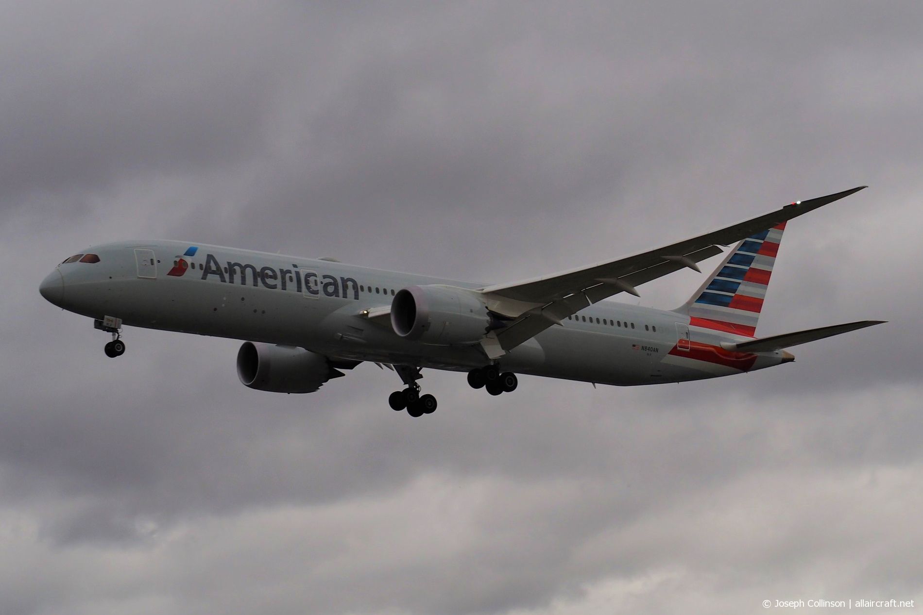 N840AN (cn 40656) Boeing 787-9