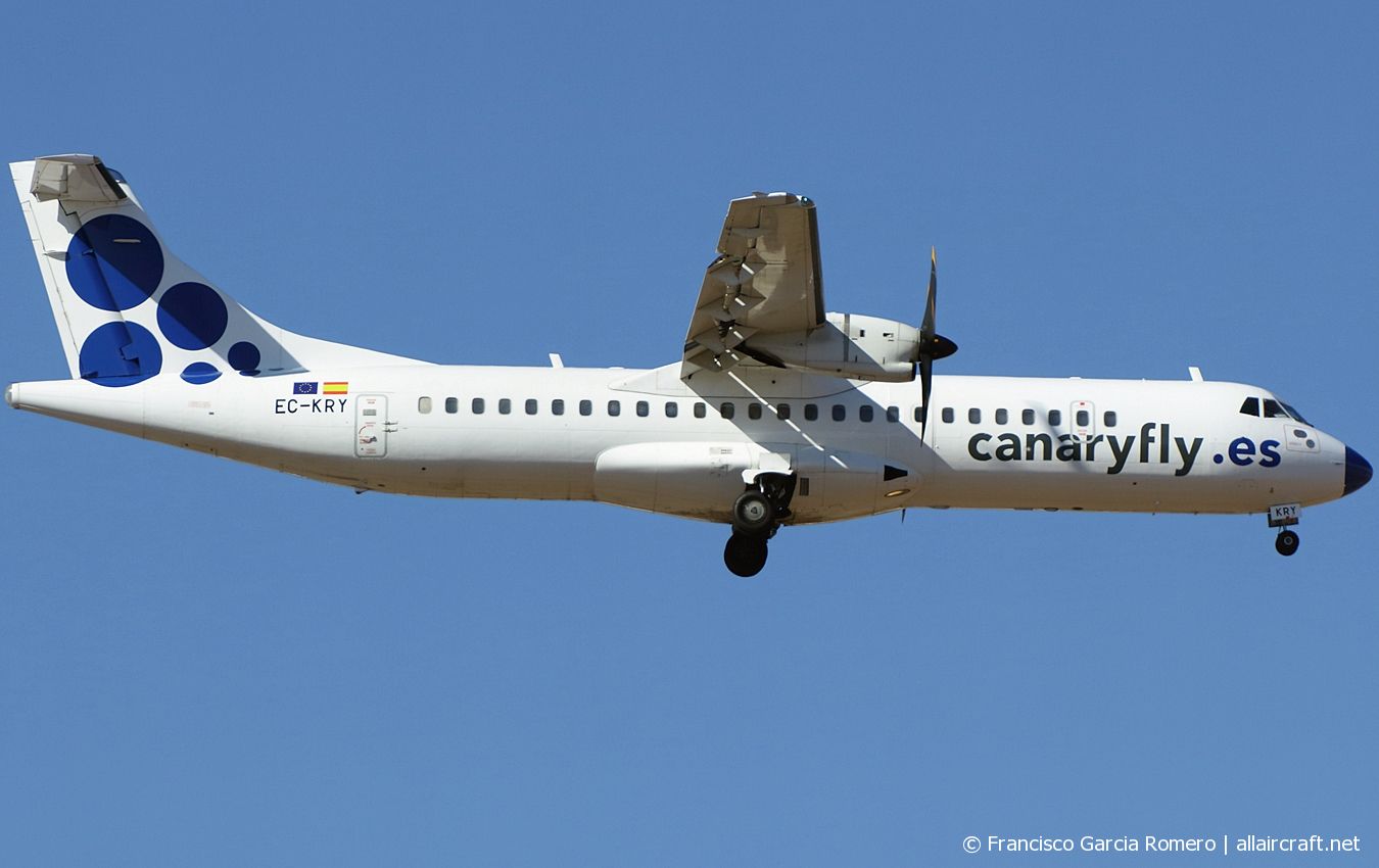 EC-KRY · ATR-72-500 · (LPA / GCLP)