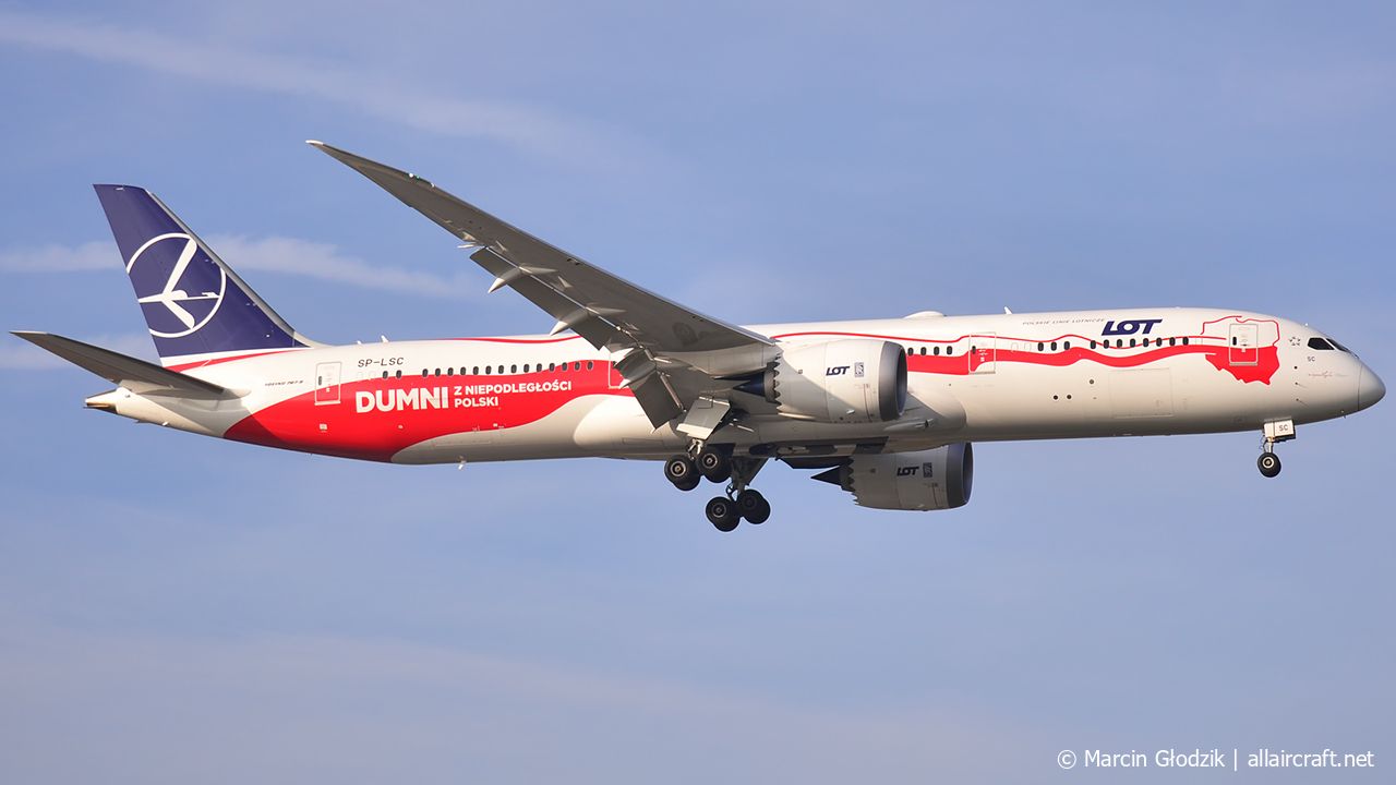 SP-LSC (39293) 2018 Boeing 787-9 Dreamliner