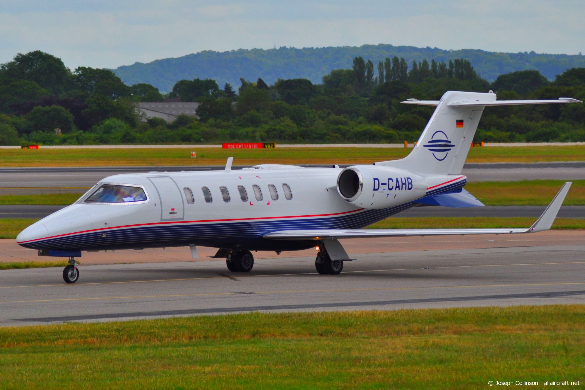 D-CAHB (cn 45-2093) Learjet 40