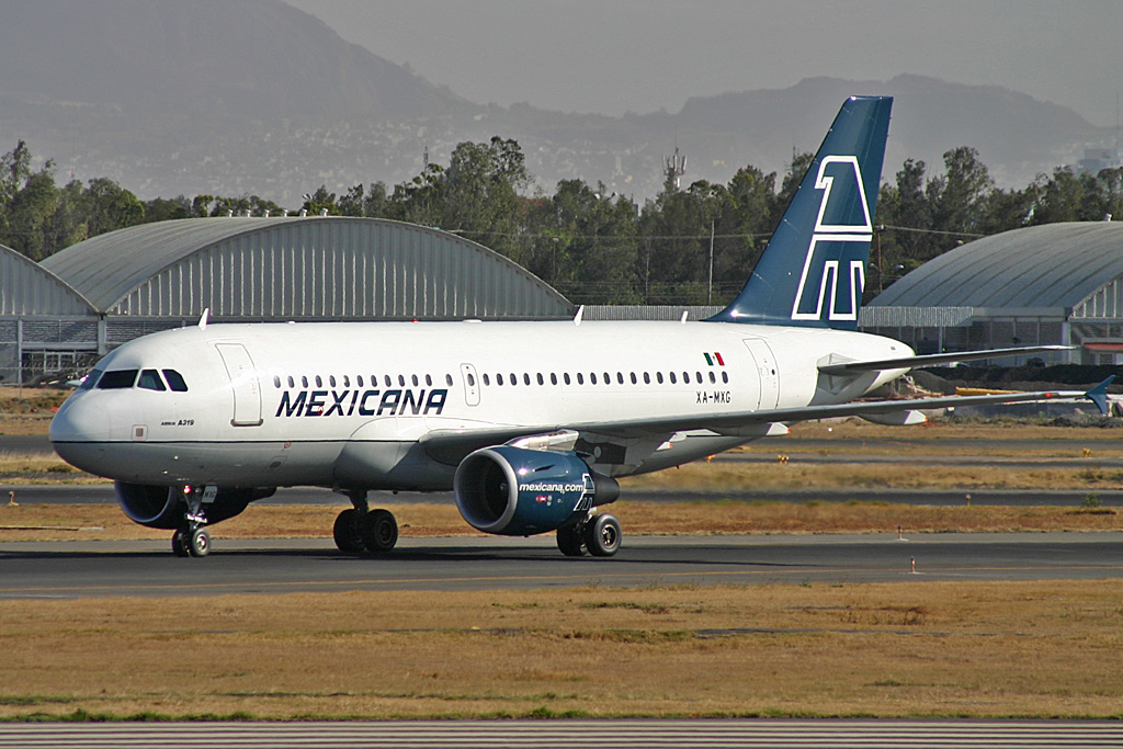 XA-MXG · Airbus A319-112 · (MEX / MMMX)
