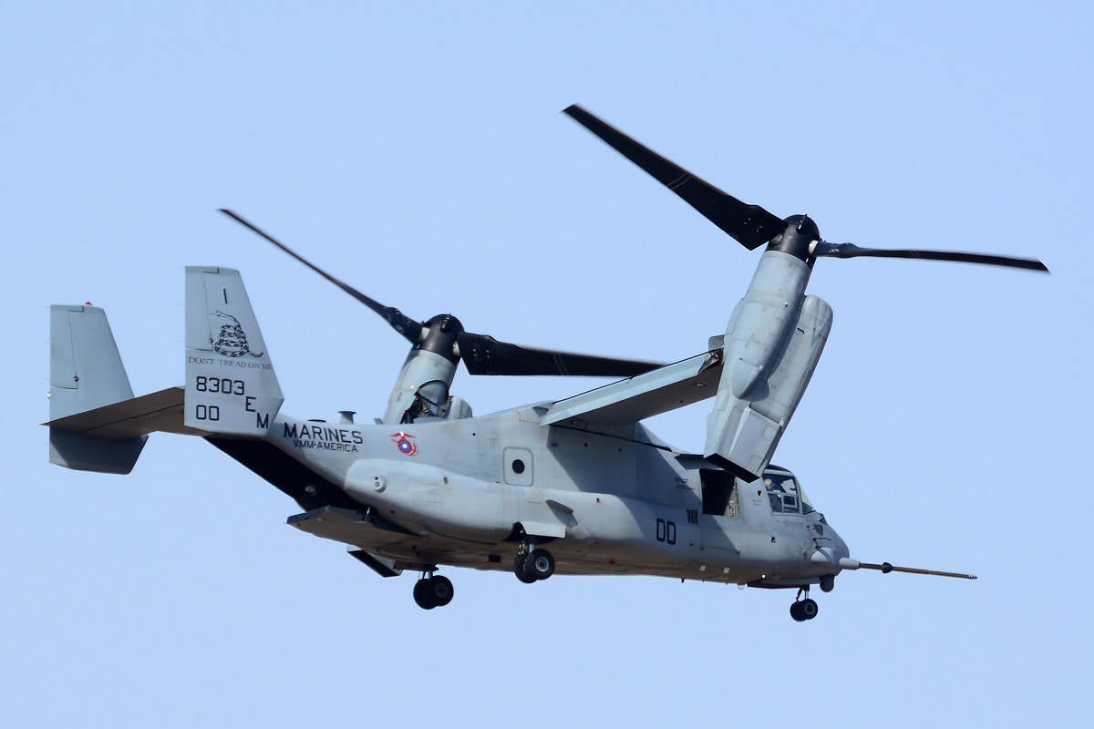 168303 (D0220) 2013 Bell-Boeing MV-22B Osprey