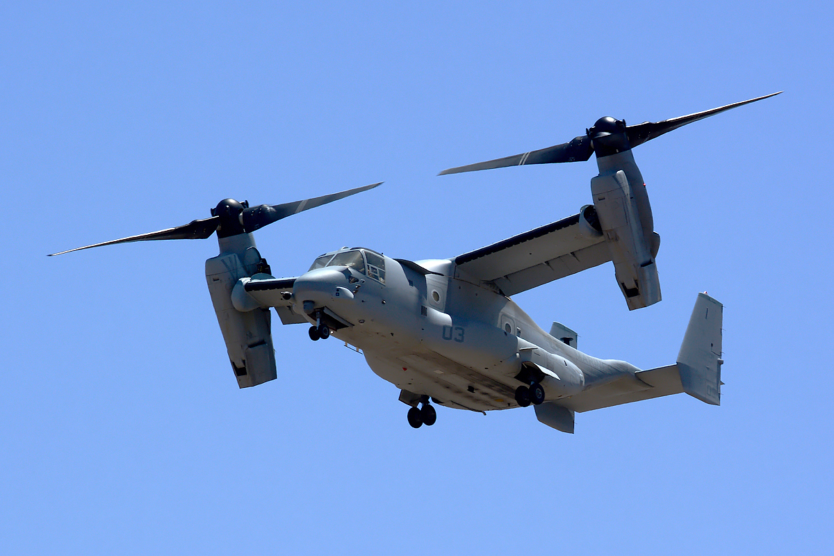 168291 (D0208) 2013 Bell-Boeing MV-22B Osprey