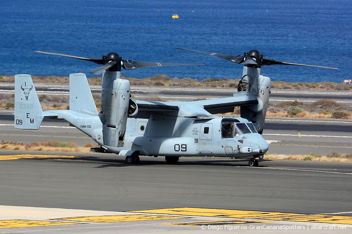168349 (D0252) 2014 Bell-Boeing MV-22B Osprey