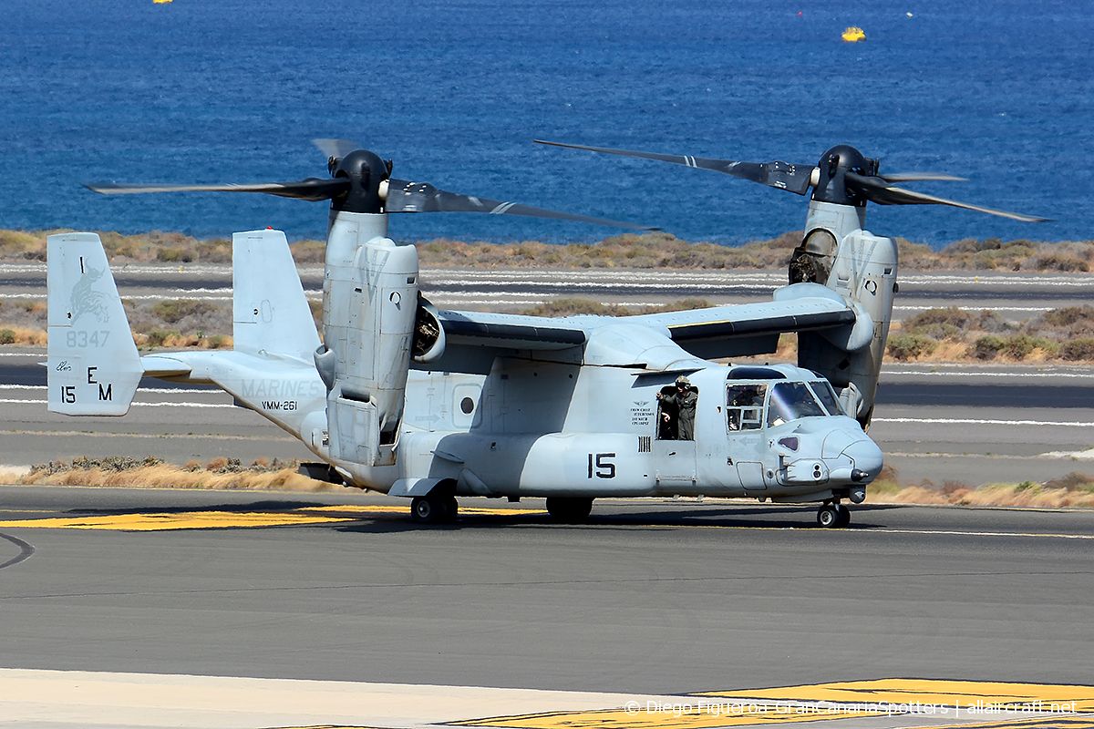 168347 · Bell-Boeing MV-22B Osprey · (LPA / GCLP)