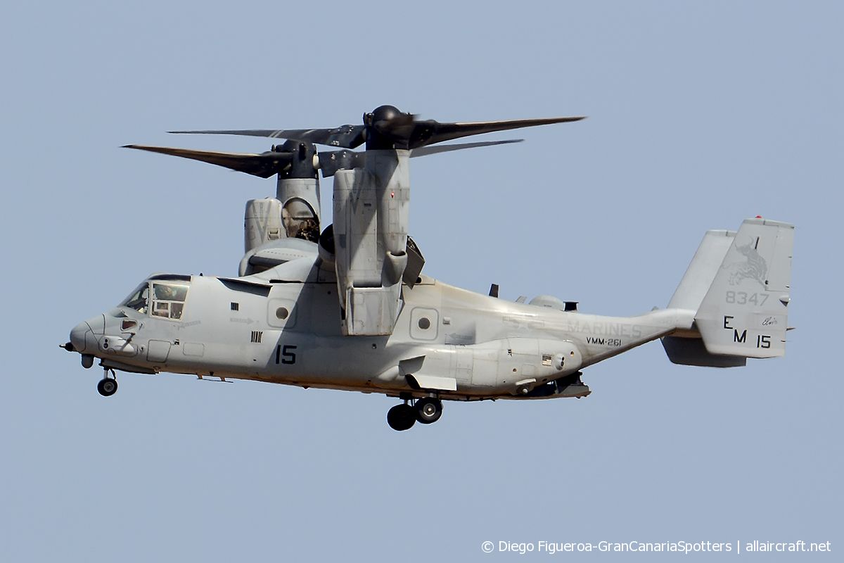 168347 (D0250) 2014 Bell-Boeing MV-22B Osprey