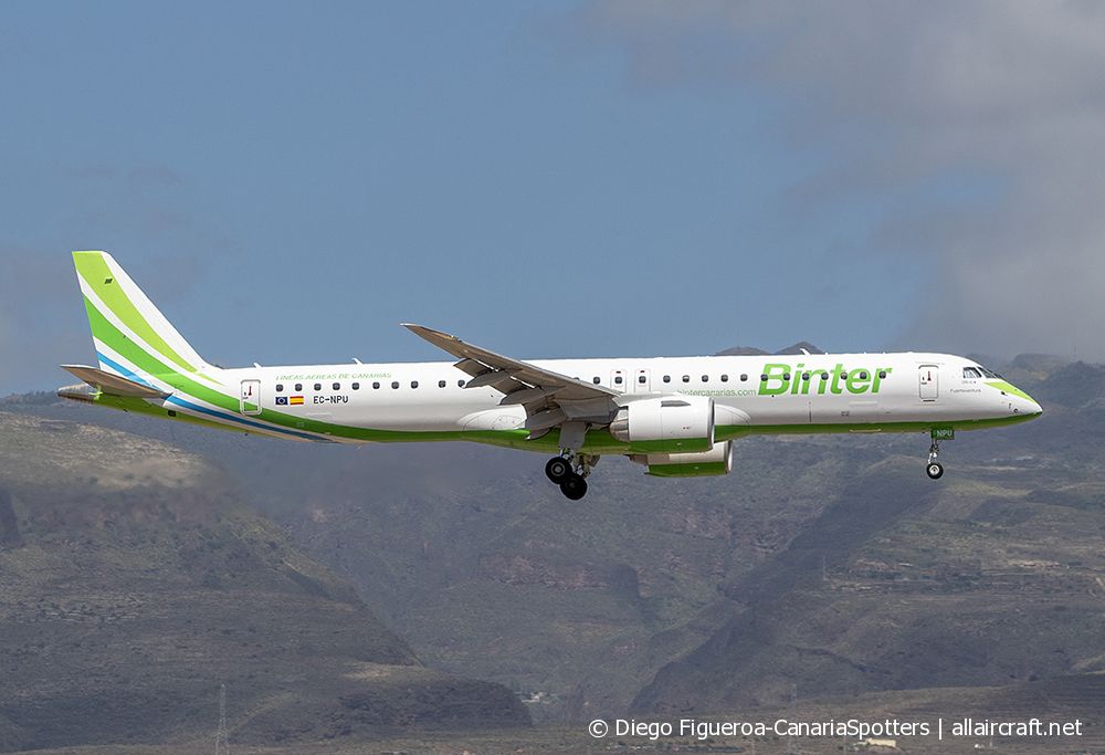EC-NPU (19020056) 2021 Embraer 190-400STD