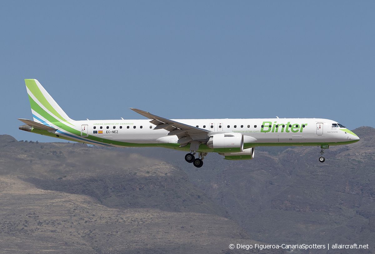 EC-NEZ (19020023) 2019 Embraer 190-400STD