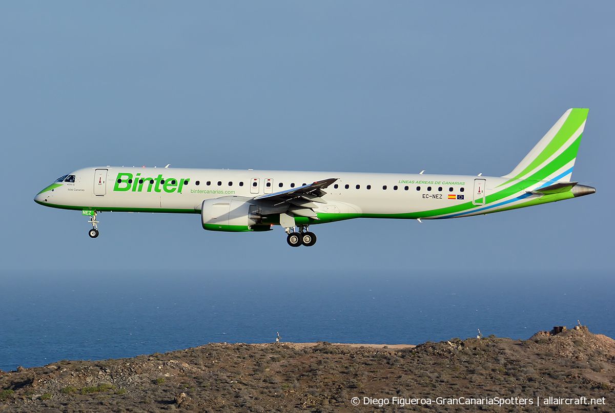 EC-NEZ (cn 19020023) Embraer 190-400STD