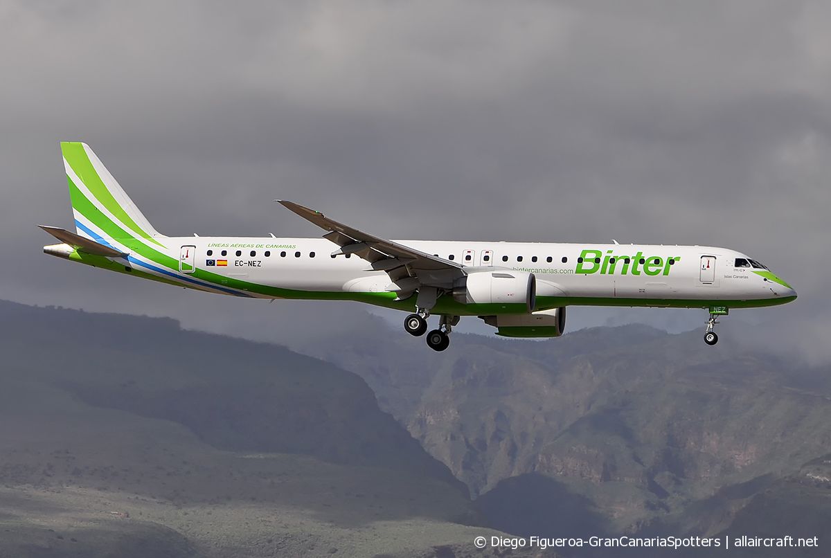 EC-NEZ (cn 19020023) Embraer 190-400STD