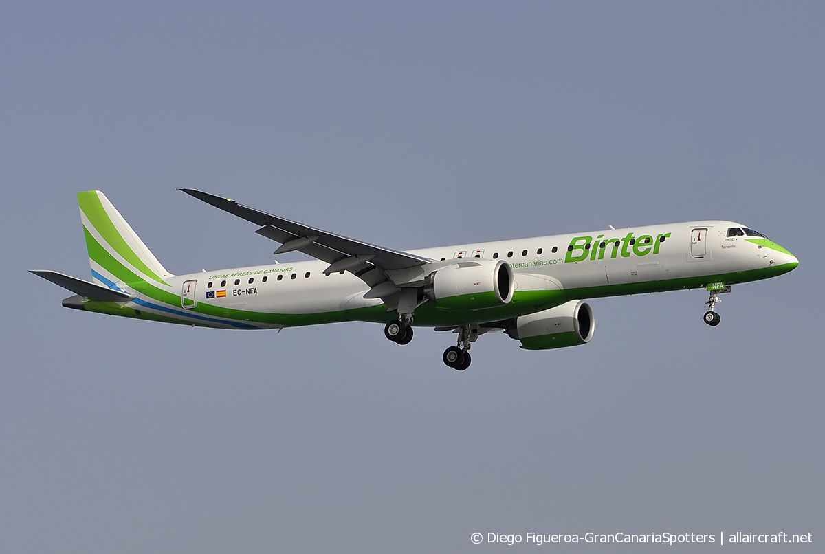 EC-NFA (19020024) 2019 Embraer 190-400STD