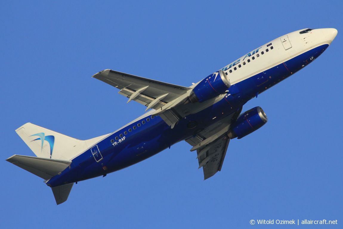 YR-BAF (24453) 1989 Boeing 737-322
