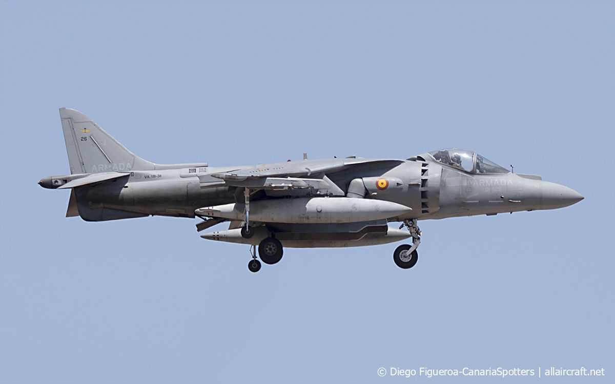 VA.1B-38 (SR4) McDonnell Douglas EAV-8B Harrier II+