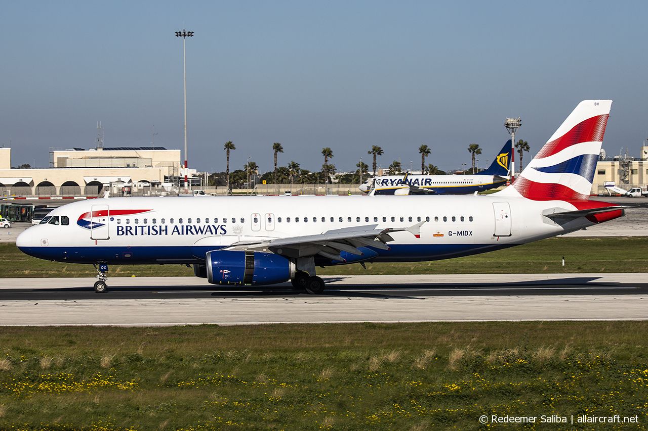 G-MIDX (1177) 2000 Airbus A320-232
