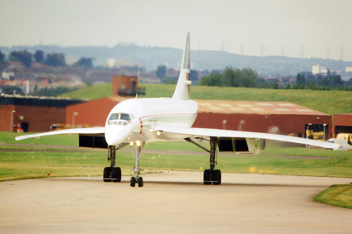 G-BOAE · Aerospatiale-BAC Concorde 102 · (BHX / EGBB)