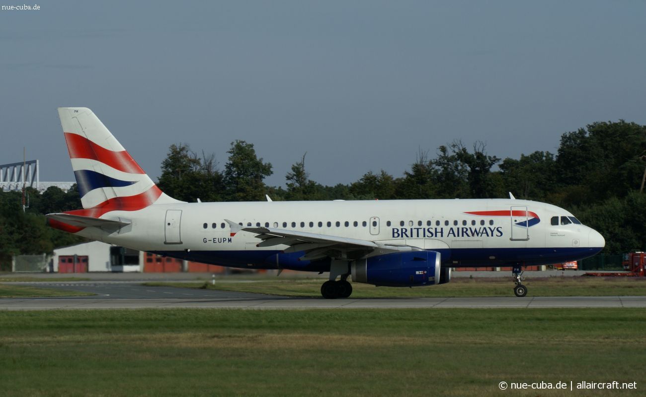 G-EUPM (1258) 2000 Airbus A319-131