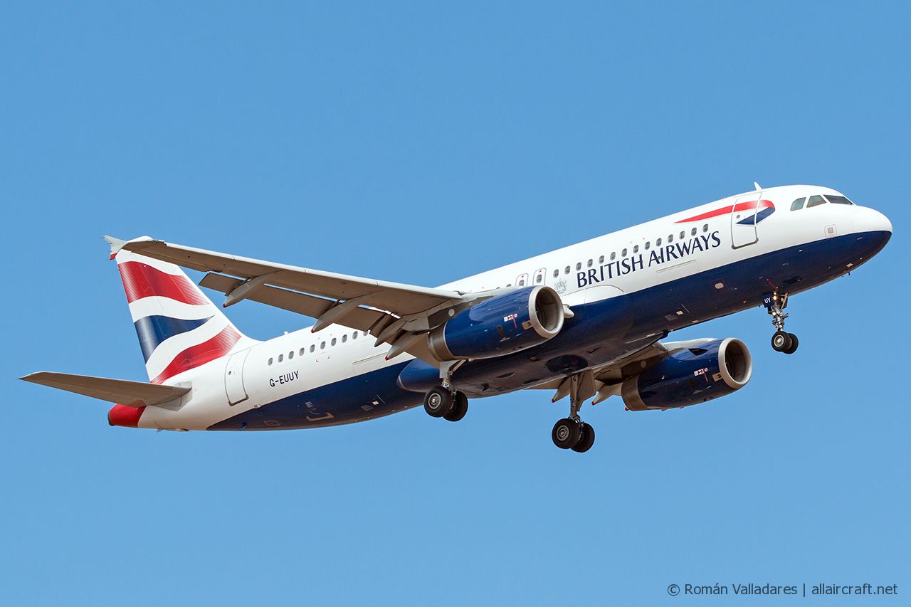 G-EUUY (3607) 2008 Airbus A320-232